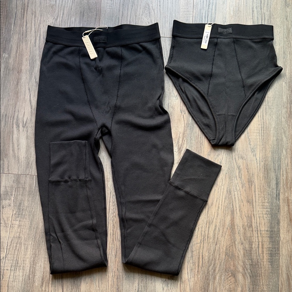 SKIMS Black Intimates Set
